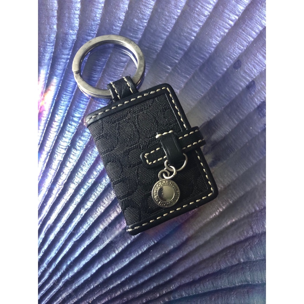 Coach Keychain in Black